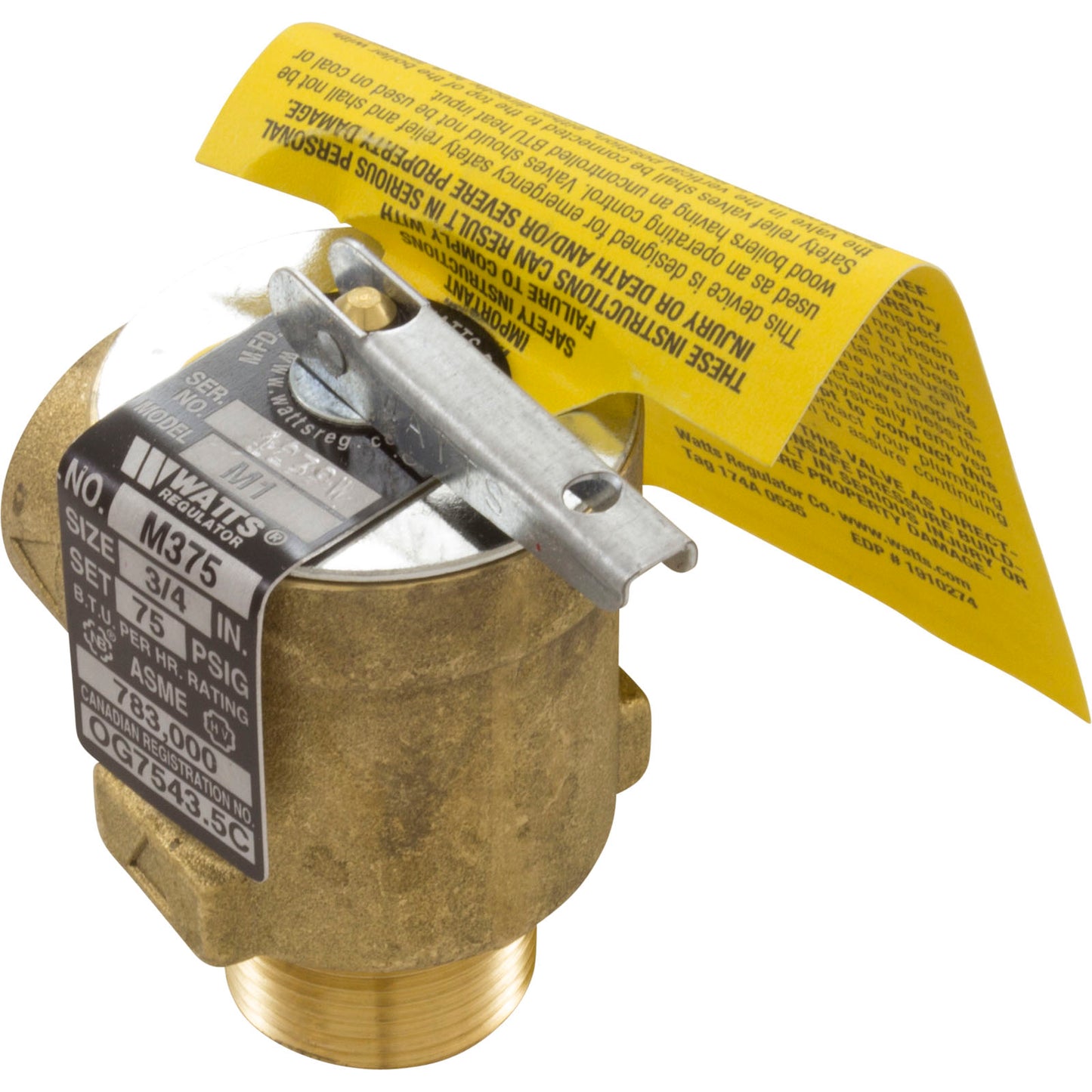 CHXRLV1930 Hayward Relief Valve Cz, Hm2, Cps, Psg, Sg