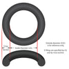 O-Ring, Buna-N, 5-3/4" ID, 1/4" Cross Section, Generic