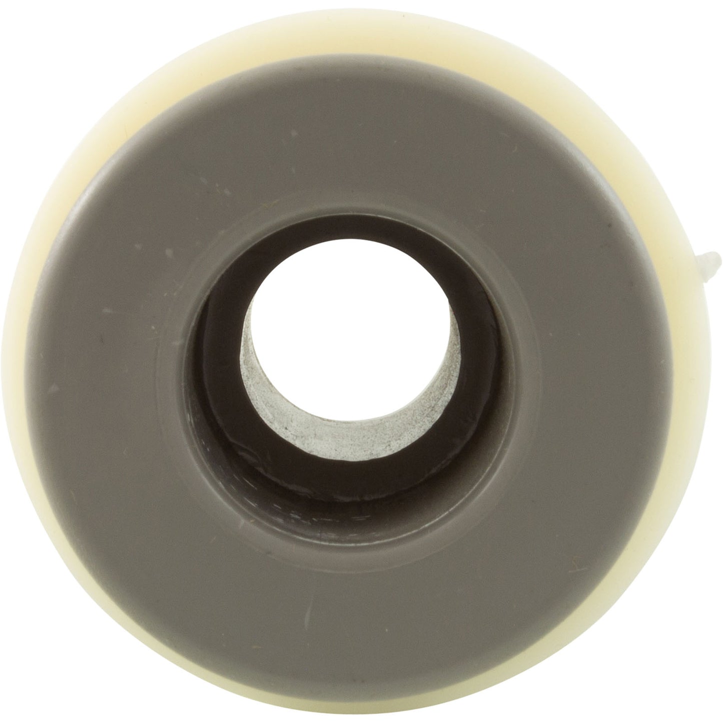 Bulkhead Wall Fitting, 3/4" Rb, Gray