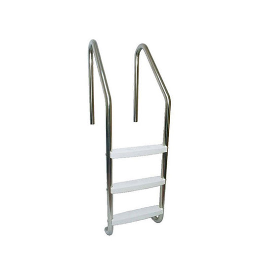 10040 SR Smith Ladder Commerical 23In 3-Step Stainless Steel W/0.065" Tubing