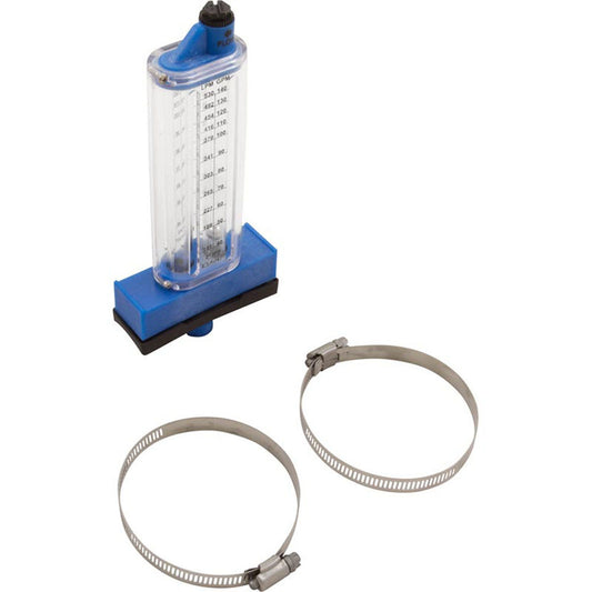 Flowmeter, Rola-Chem Top Mount, 2" PVC, 30-150 GPM