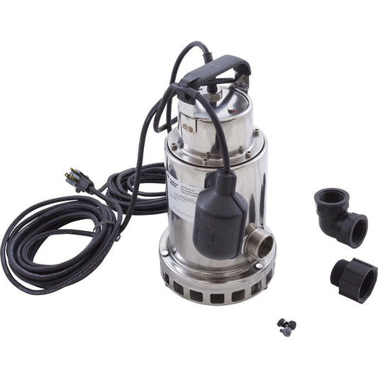 Pump, Submersible, Pentair Sta-Rite, 0.5hp, 115v, Stainless, OEM