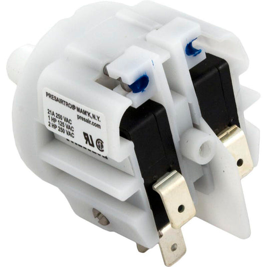 Pressure Switch, PresAirTrol, Thd Stem, 21A, 1/8"mpt, DPDT