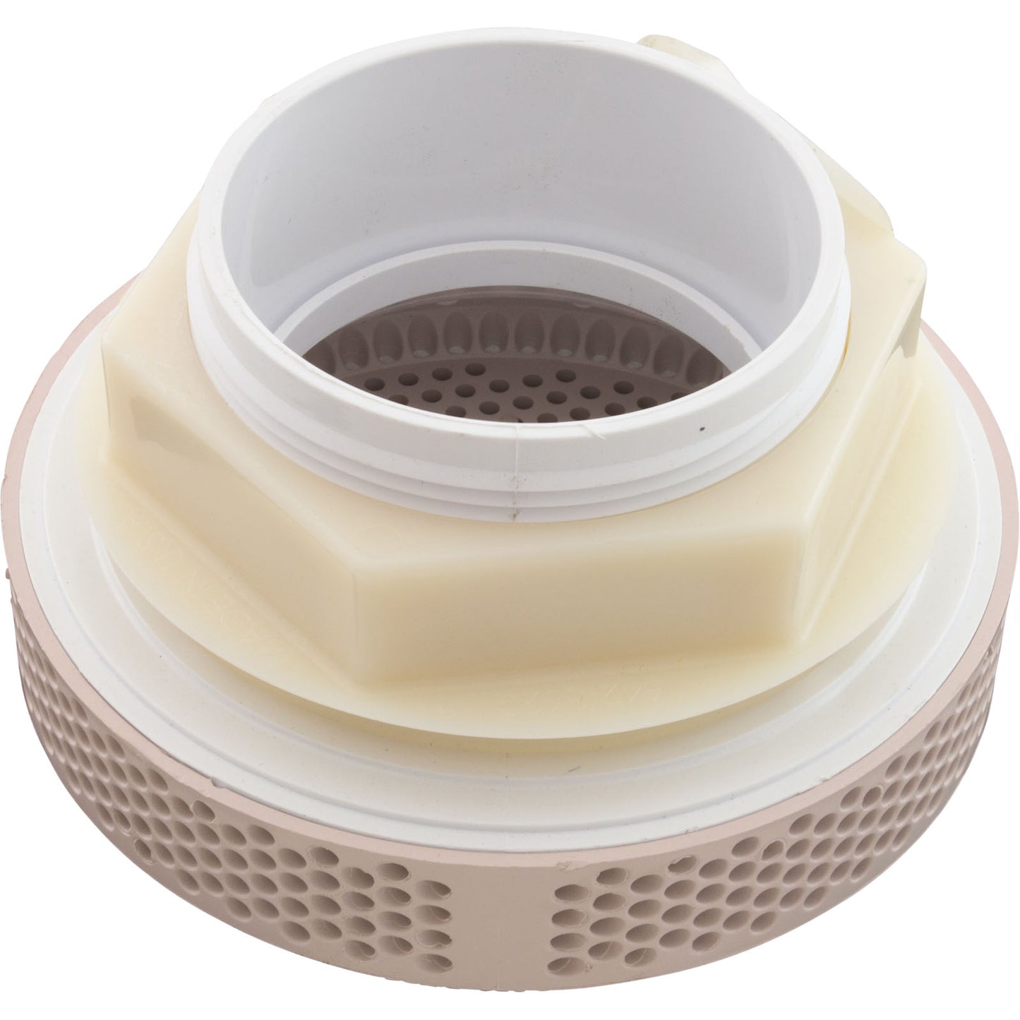 Suction Assembly, WW Super Hi-Flo, 3-1/4"hs, 2"s, Beige