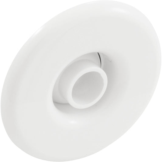 Escutcheon, BWG/HAI Slimline, Smth, w/Dir Eyeball, White