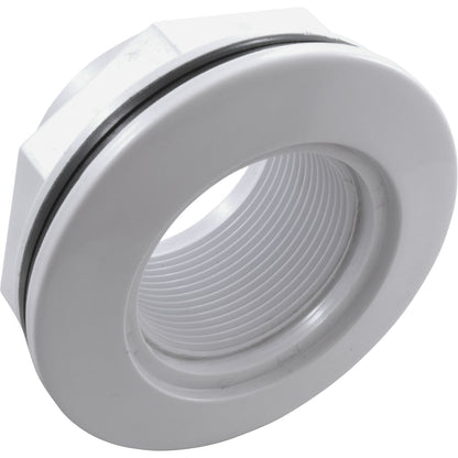 Wall Fitting, CMP, 2-3/8"hs, 1-1/2"fpt, 3-1/2"fd, w/Nut, Wht